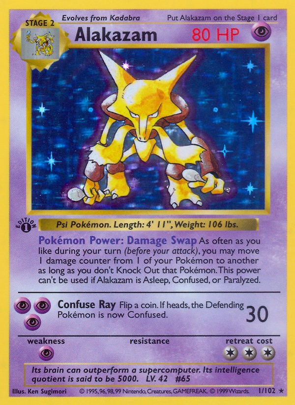 Complete Pokemon Base Set