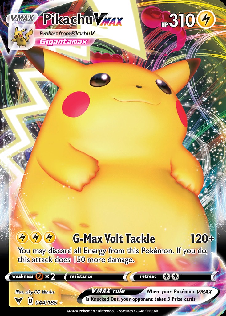 Pikachu VMAX Rainbow Rare